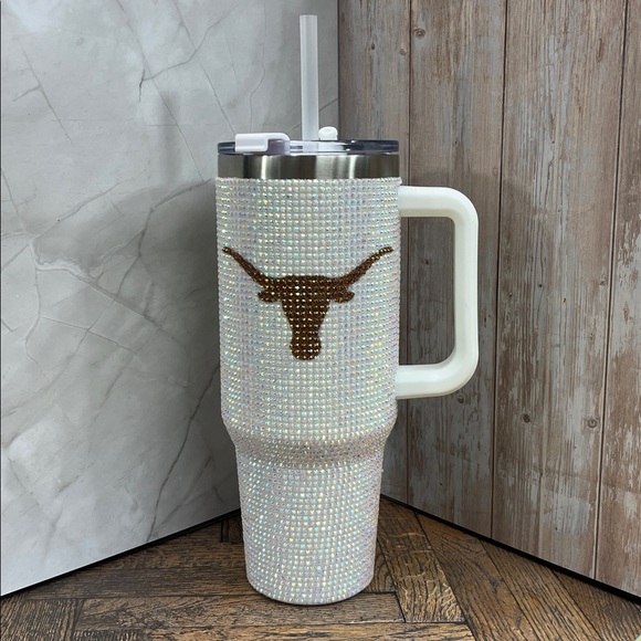 The Memory Company Other - UT / University of Texas Longhorns Game Day Rhinestone Bling 40 oz Tumbler - NIB